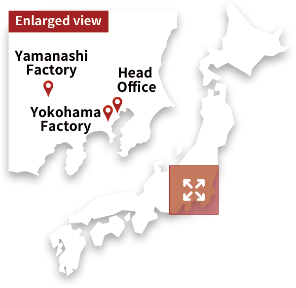 Nitto Jushi Kogyo Co., Ltd. Location Map